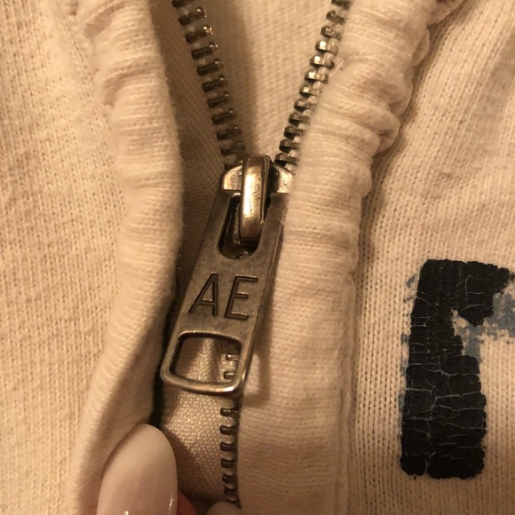 American Eagle Zip Up Sweat Jacket - Picture 5 of 5